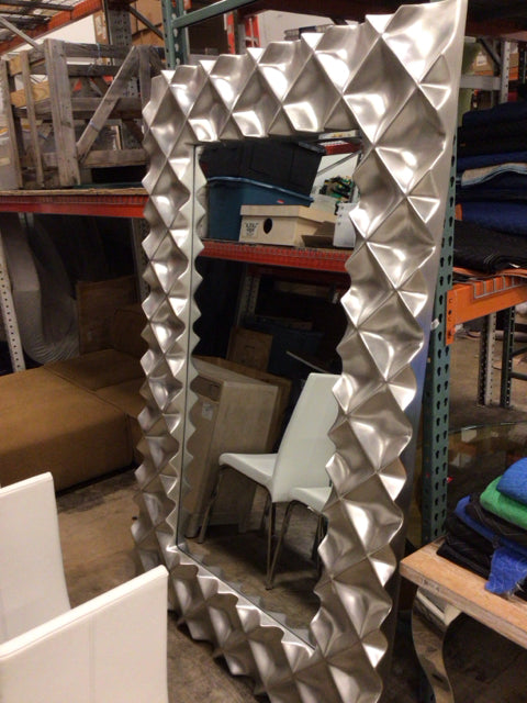 83" X 53" X 3" Howard Elliot Krystal Floor Mirror