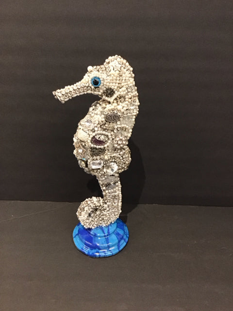13x6 Seahorse "Neptune" Sculpture By Susan David