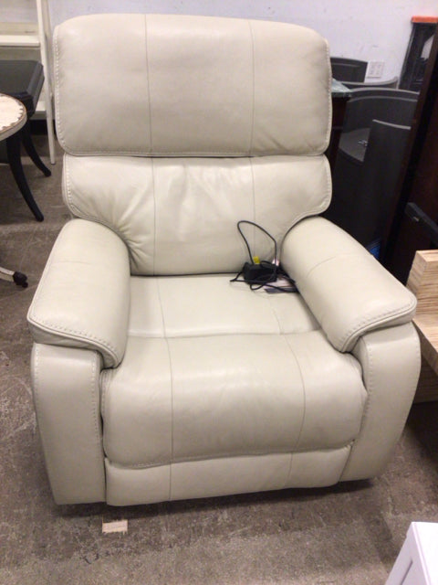 Light Taupe Power Reclining Chair