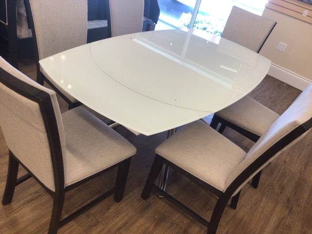 51.25" X 30" X 41.5" Modani Astro Extendable Dining Table
