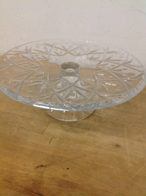 12" Mikasa Crystal Cake Stand