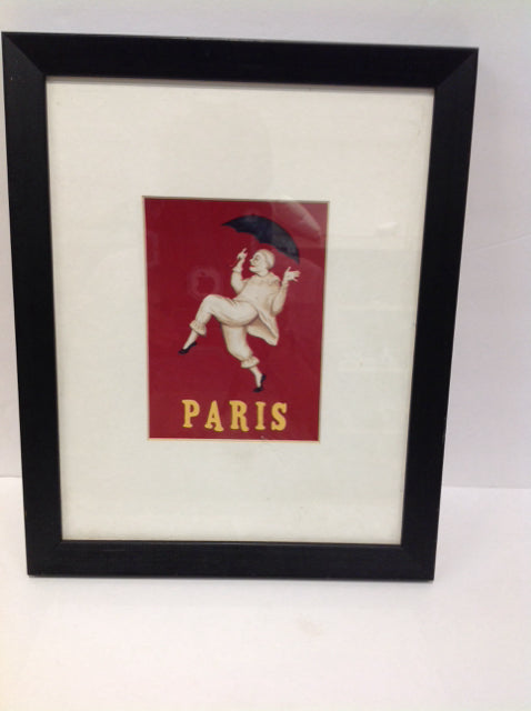 15.5"x12.5" Framed Paris Print
