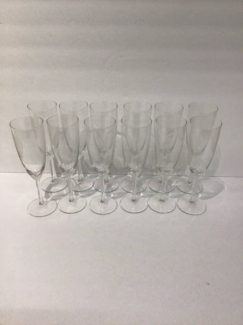 Set/12 IKEA Svalka Champagne Flutes