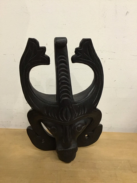 10" Resin Tribal Mask Wall Decor