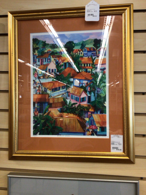 18"x23" "Rocky Hill House" COA (CoralBorder)