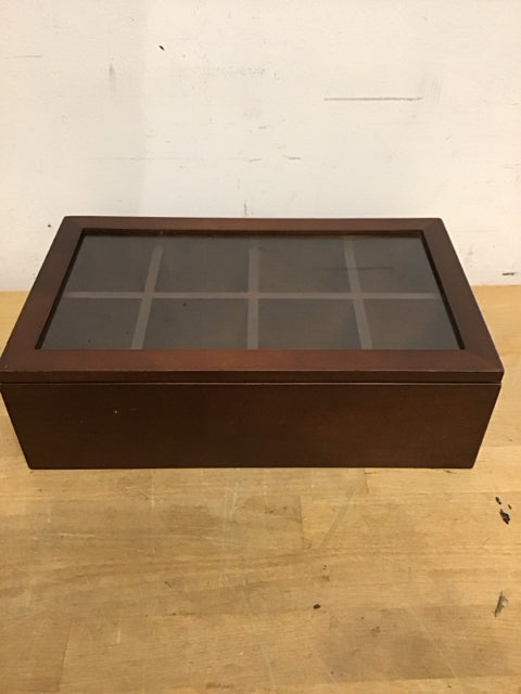 12.5" Cherry Wood Decoative Box