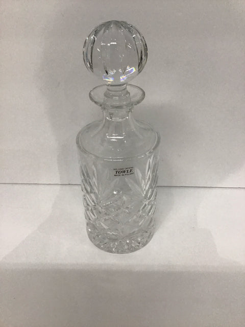 10" Towle Lead Crystal Decanter