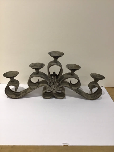 23" Metal Candle Holder for 5-Candles