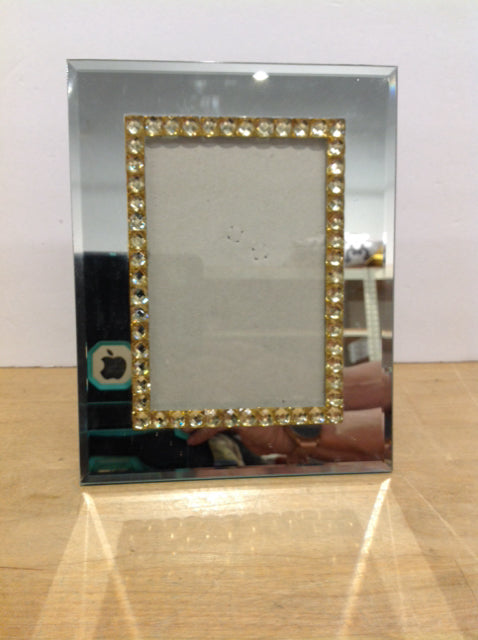 5x7 Mirror Picture Frame w/Rhinestones