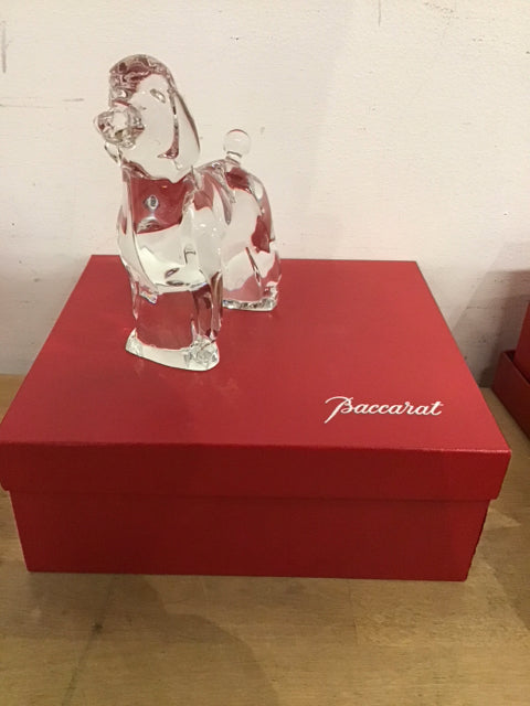 Baccarat Crystal Poodle