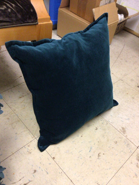 Dark Blue Velvet Pillow