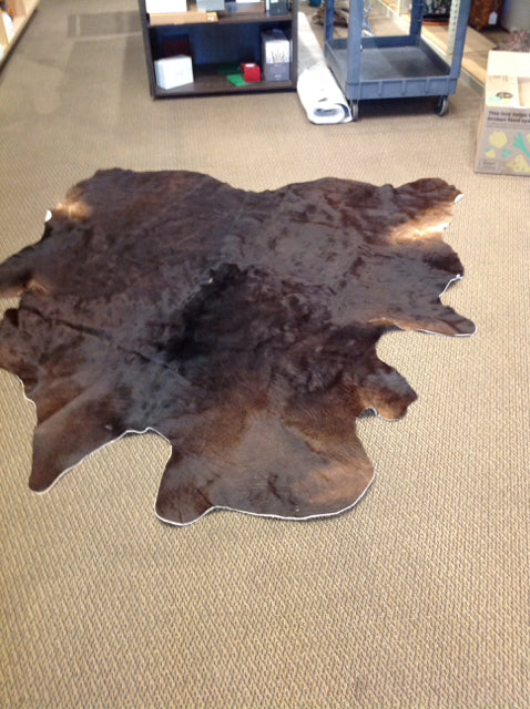 90"x80" Cow Hide Rug
