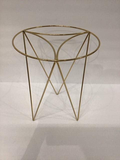 13" Gold Metal Display Stand