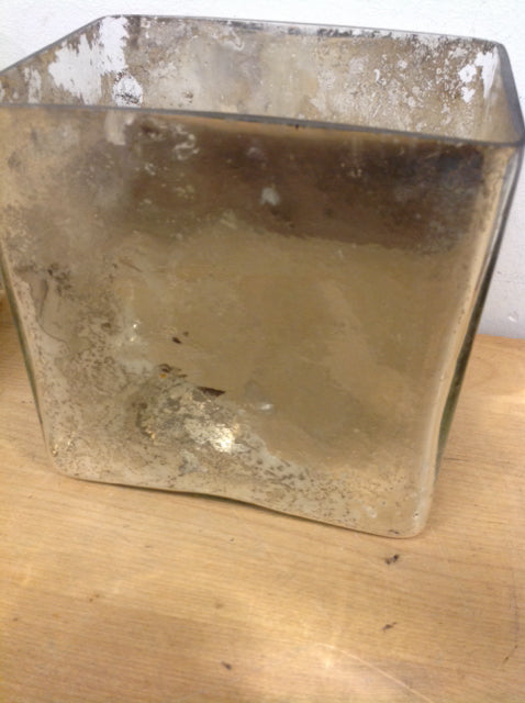 Vase- 5" Mercury Glass