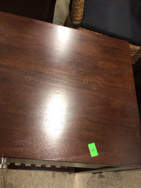 AS-IS Bassett One Drawer Nightstand(Marks On Top)