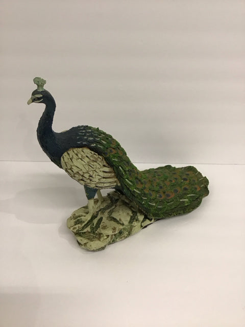 12" Crosa Like Toscano Peacocks