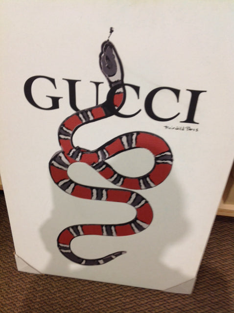 24" X 36" Gucci Canvas