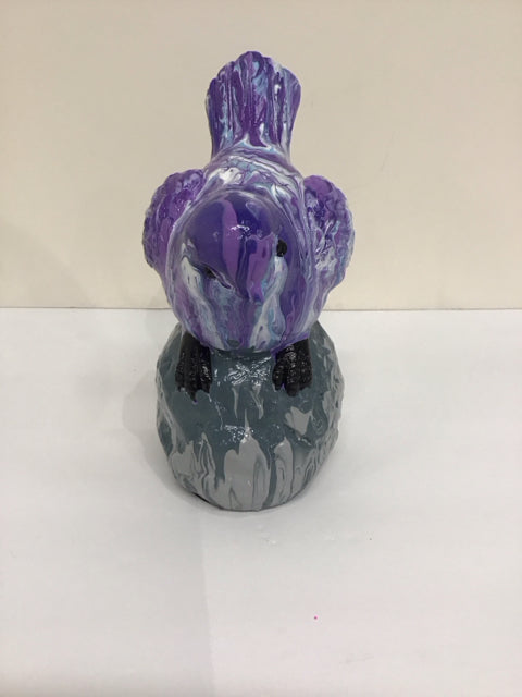 8x5 "Blueberry" Bird By Susan David