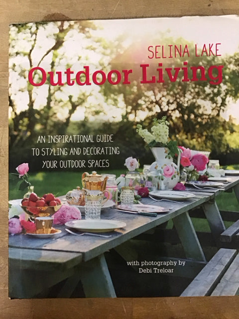 Outdoor Living Coffee Table Book