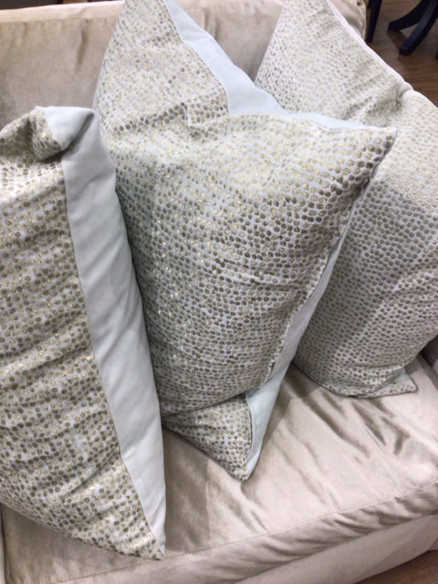 Beige Pebble Textured Pillow