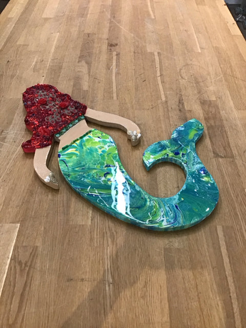 25x12 "Siena" Mermaid By Susan David