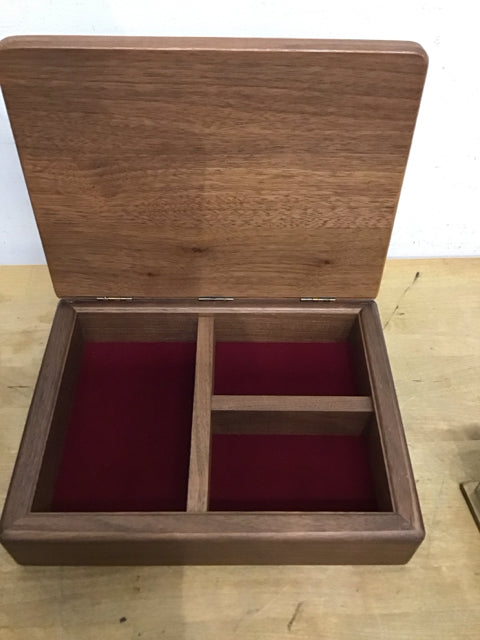10.5"x8" Wooden Jewelry Box
