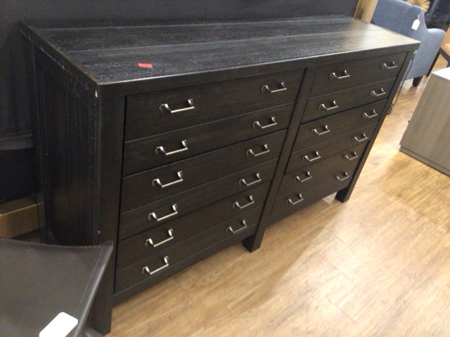 Millennium By Ashley Black Six Drawer Dresser