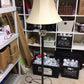 AS-IS RH Floor Lamp W/Shade(Finial Chipped/Missing Top)