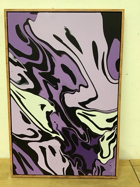 16x24 Ghostly Purple By Susan David