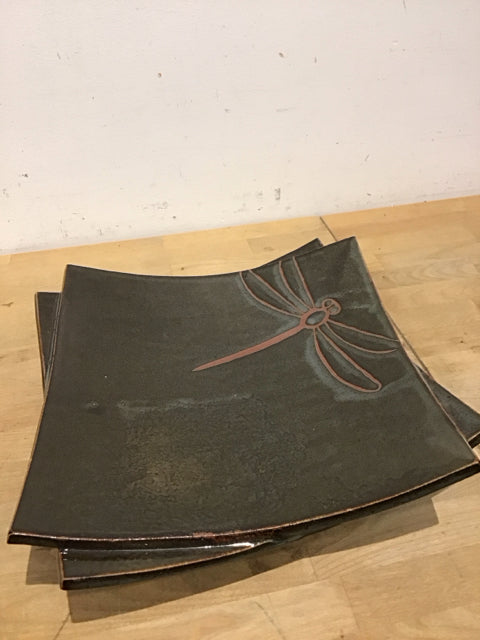 Ceramic Dragon Fly Bowl