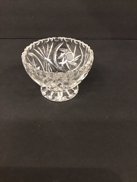 3.75" "Star of David" Crystal Bowl