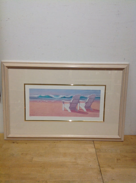 20"x31" Getting Away From It All Coa Signed By Lin Seslar