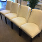 Set/4 RH Ella Dining Chairs AS-IS Spot on One Chair