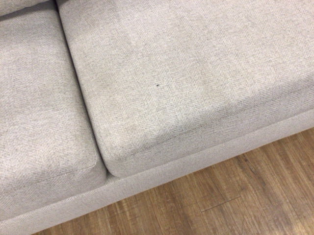 AS-IS Huntington House Fabric 4 PC Sectional(Light Soil)