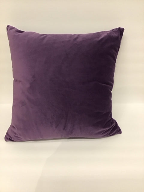Purple Velour Pillow