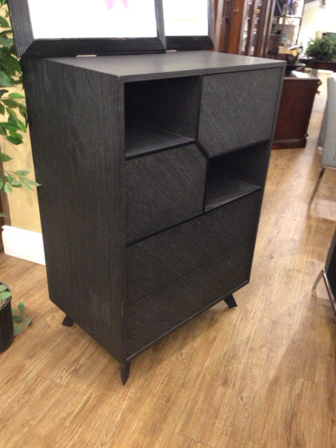 Grey Tri Tallboy Dresser