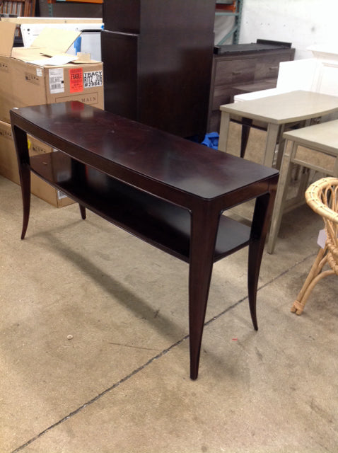 Thomasville Wood Console AS-IS Top Shows Wear