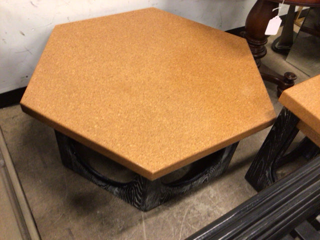 36.22" W × 42.13" D × 16.54" Jonathan Adler Coliseum Cork Top Cocktail Table