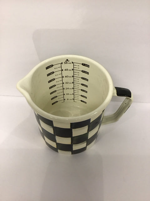 MacKenzie Childs Courtly Check Measuring Cup