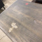 19" X 55" AS-IS Grey Wood Six Drawer Wood Dresser(Damage To Top)
