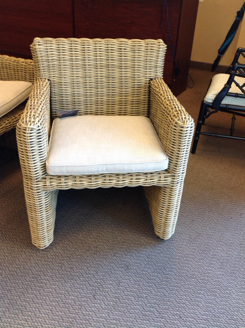 RH Provence Bucket Armchair w/Cushion