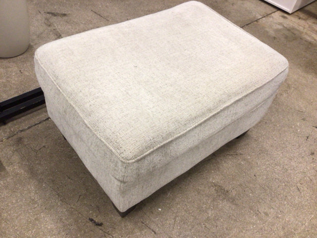 Ashley Furniture Beige Fabric Ottoman