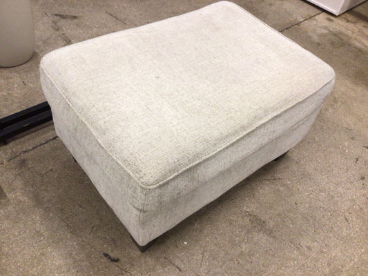 Ashley Furniture Beige Fabric Ottoman