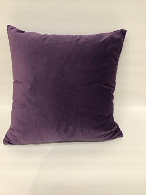 Purple Velour Pillow