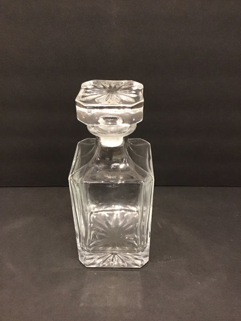 9" Cut Glass Decanter