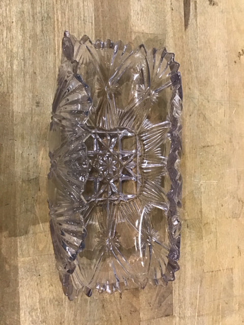 9.5" Cut Glass Bowl