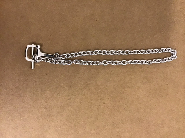 Gucci Like Silvertone18" Necklace