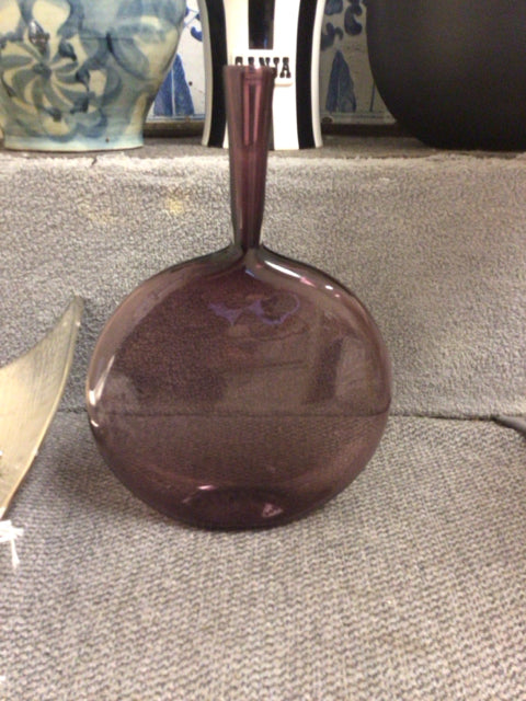 Purple Glass Vase