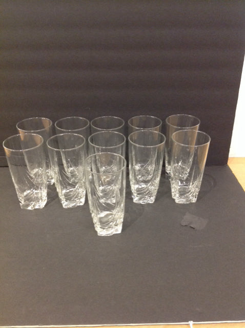 Set/11 Rosenthal Classic Crystal Cocktail Glasses