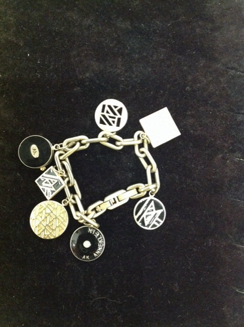 Gold Tone Anne Klein Charm Bracelet